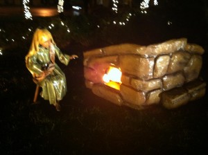 Child at Fire